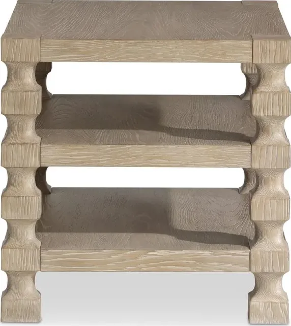 Meuble de rangement Riez en bois massif, collection meubles de rangement ELWOOD HOME