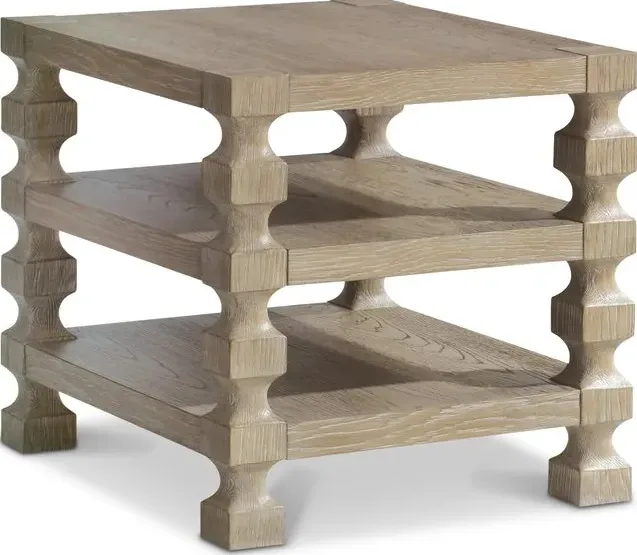 Meuble de rangement Riez en bois massif, vue 2 sur 4