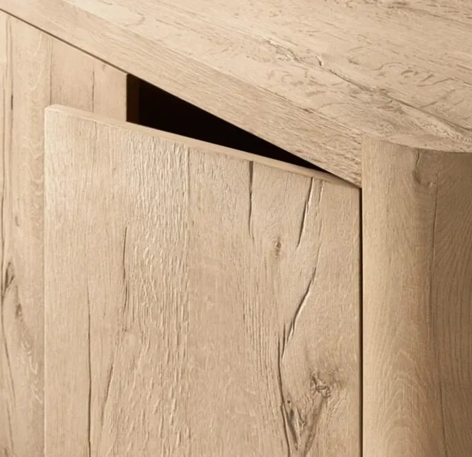 Meuble de rangement Ruoms 4 portes, vue 4 sur 5