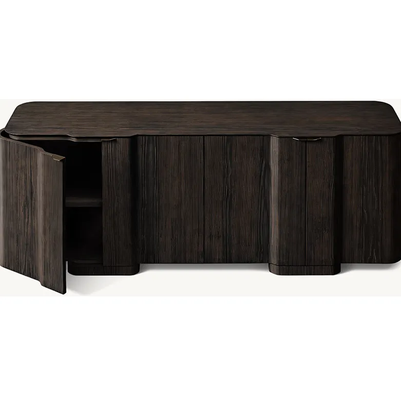 Meuble de rangement Sommières 4 portes classique, vue 3 sur 6
