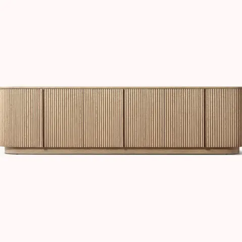 Meuble TV Apt en teck 4 portes — meubles tv