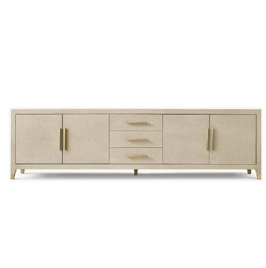 Meuble TV Roussillon 4 portes vintage, collection meubles tv ELWOOD HOME