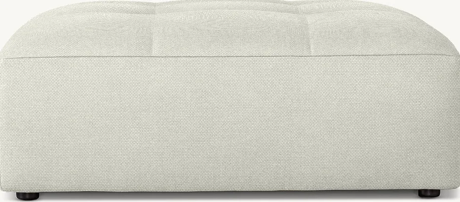 Pouf Arles en tissu, vue 3 sur 4