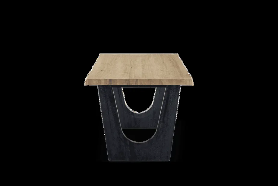 Table à manger Agde en bois massif, vue 2 sur 6