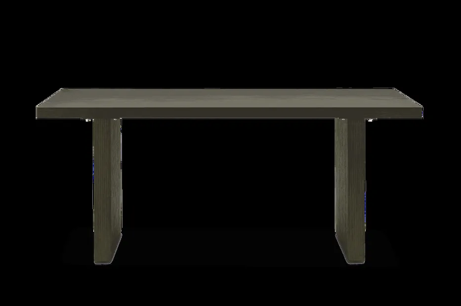 Table à manger Aigues en chêne, vue 2 sur 6
