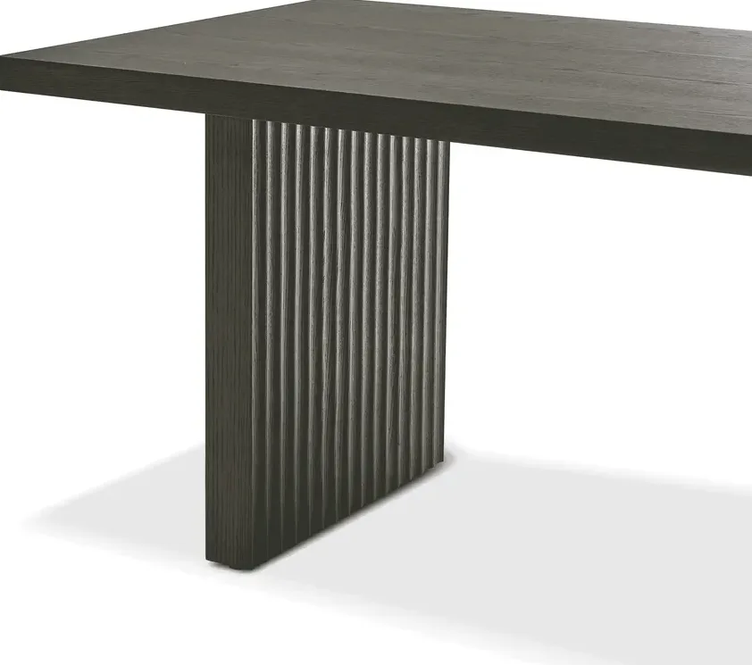 Table à manger Aigues en chêne, vue 3 sur 6