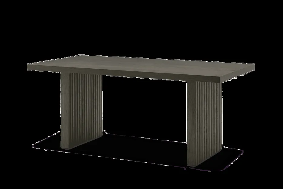 Table à manger Aigues en chêne, vue 4 sur 6
