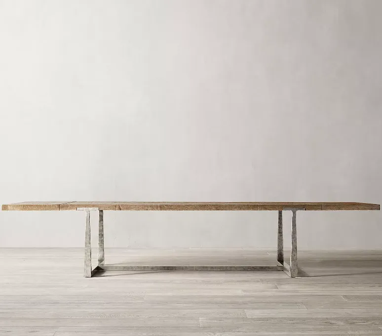 Table à manger Arreau en chêne, vue 3 sur 4