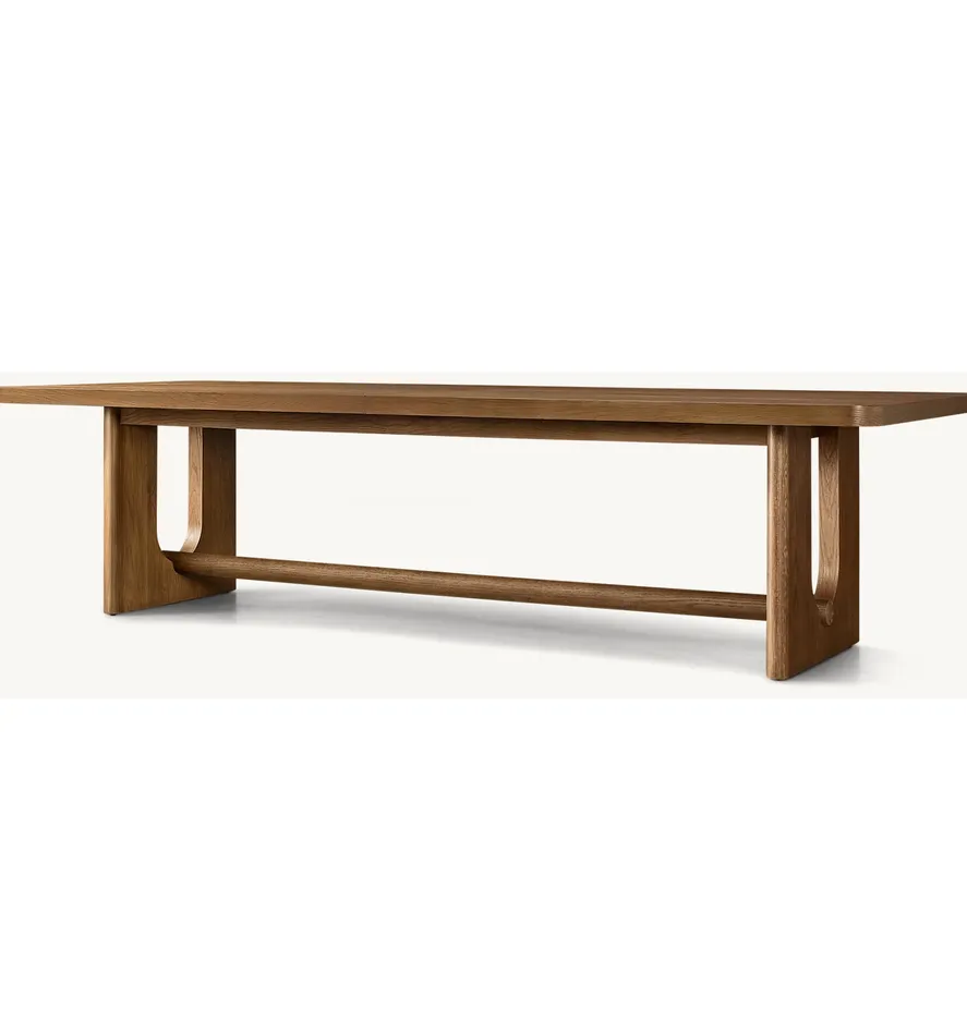 Table à manger Autoire en bois massif, collection tables à manger ELWOOD HOME