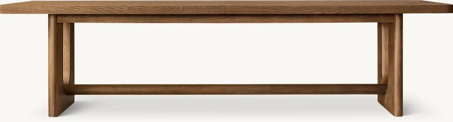 Table à manger Autoire en bois massif, vue 5 sur 6