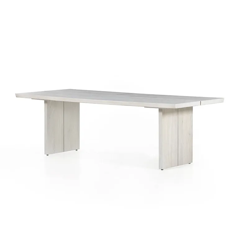 Table à manger Barcelonnette en chêne, vue 5 sur 5