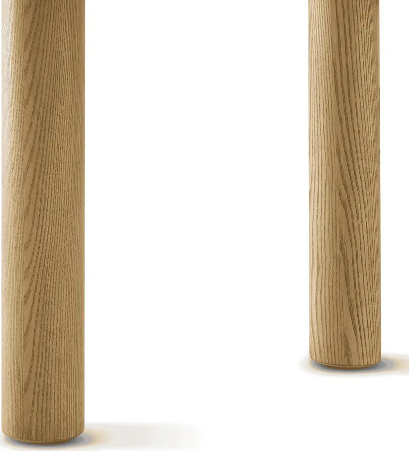 Table à manger Barjac en chêne, vue 6 sur 6
