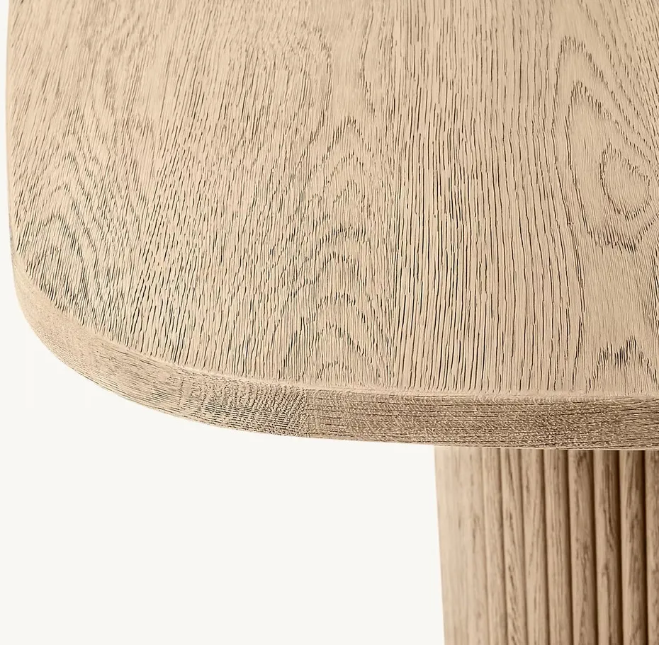 Table à manger Belvès en teck, vue 6 sur 6