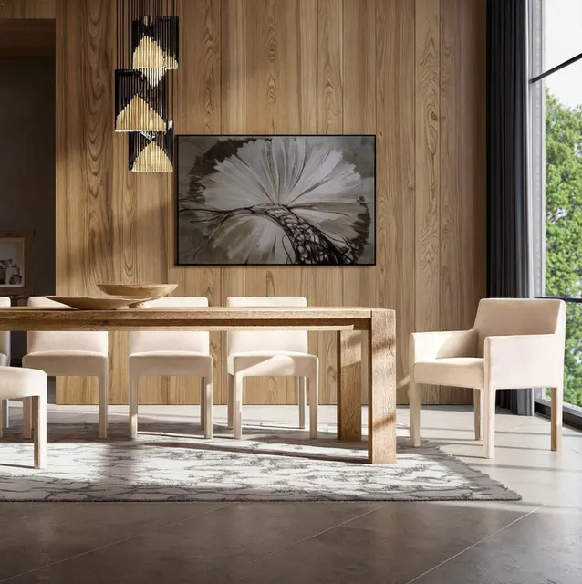 Table à manger Béziers en bois massif — tables à manger