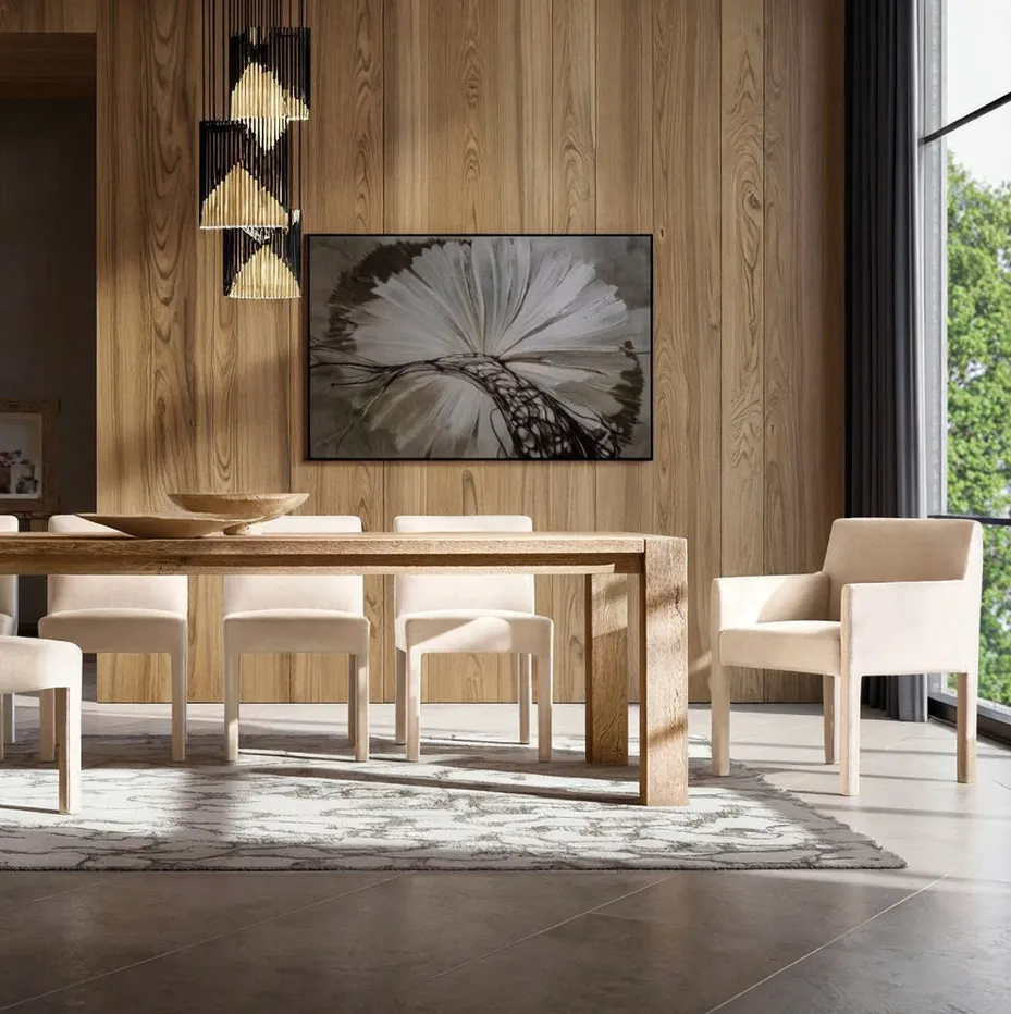 Table à manger Béziers en bois massif, collection tables à manger ELWOOD HOME
