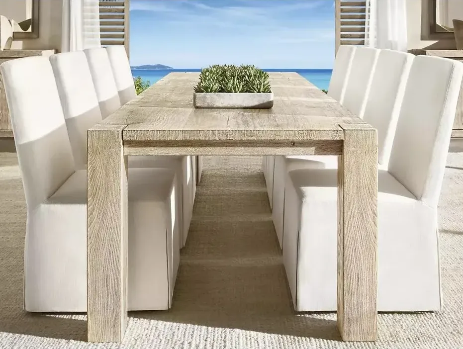 Table à manger Béziers en bois massif, vue 5 sur 6