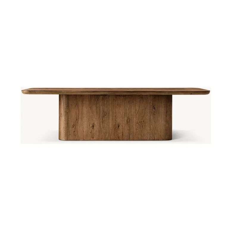 Table à manger Clairvaux en bois massif, collection tables à manger ELWOOD HOME