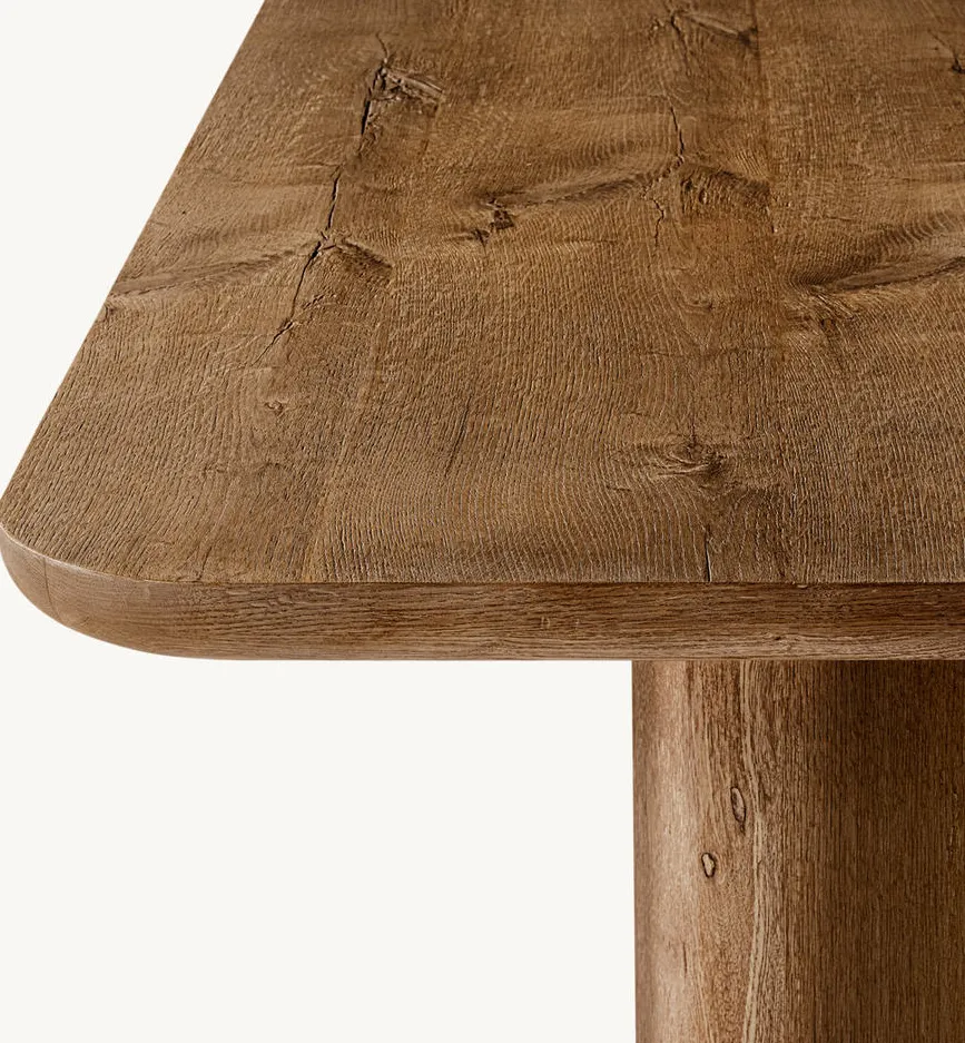 Table à manger Clairvaux en bois massif, vue 6 sur 6