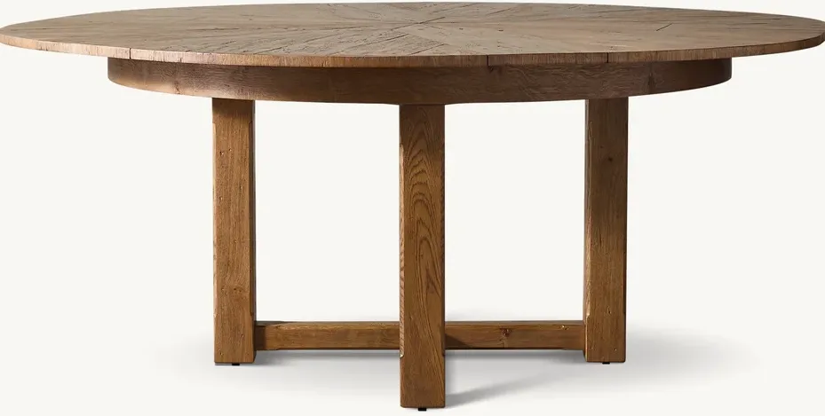 Table à manger Cluny en bois massif, vue 3 sur 6
