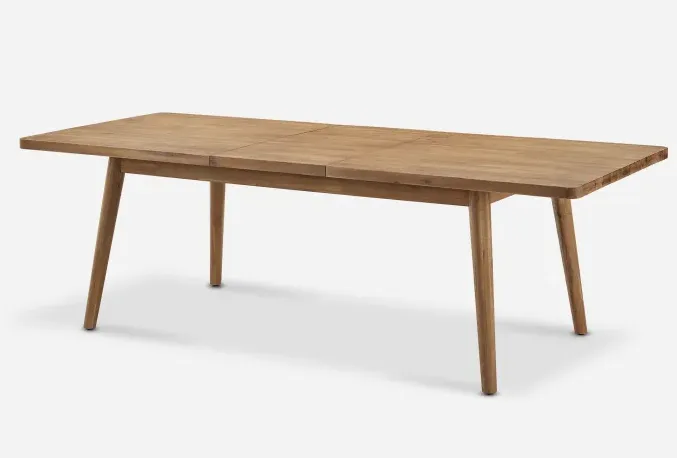 Table à manger Cordon en chêne, vue 5 sur 6