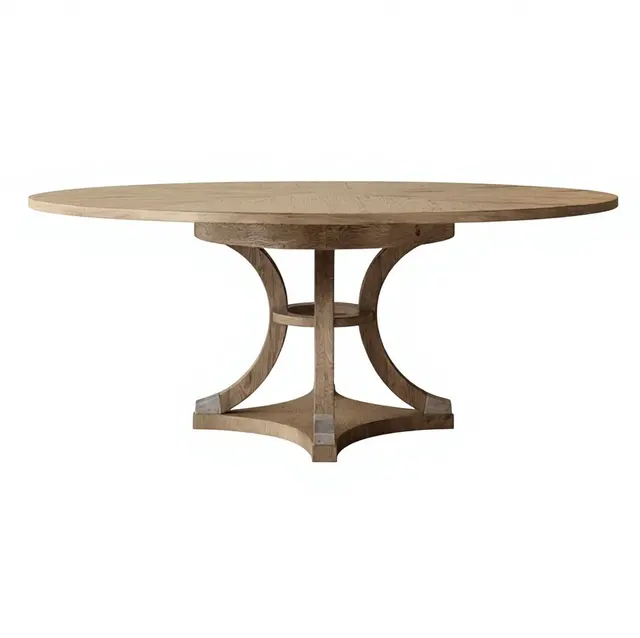 Table à manger Dieulefit en bois massif — tables à manger