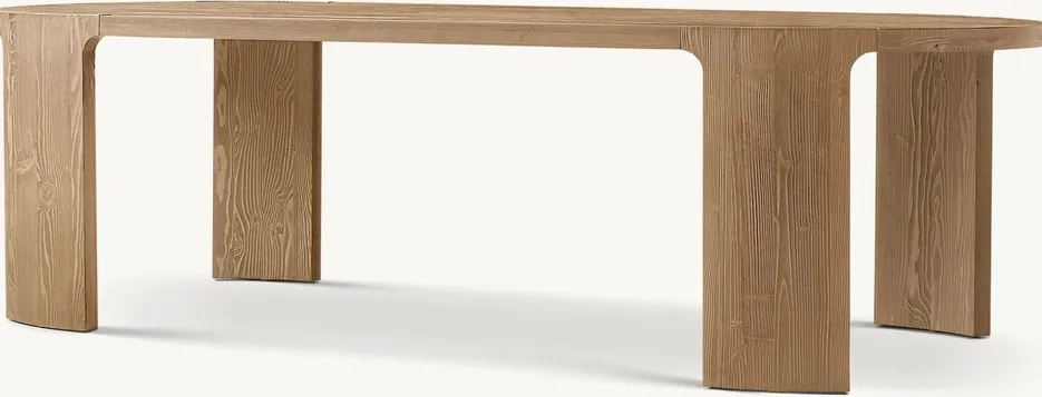 Table à manger Duras minimaliste, vue 3 sur 4