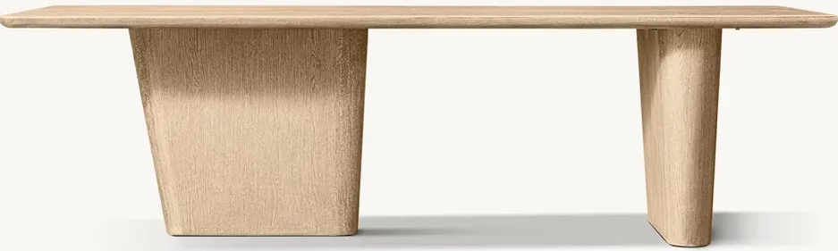 Table à manger Èze en bois massif, vue 2 sur 4