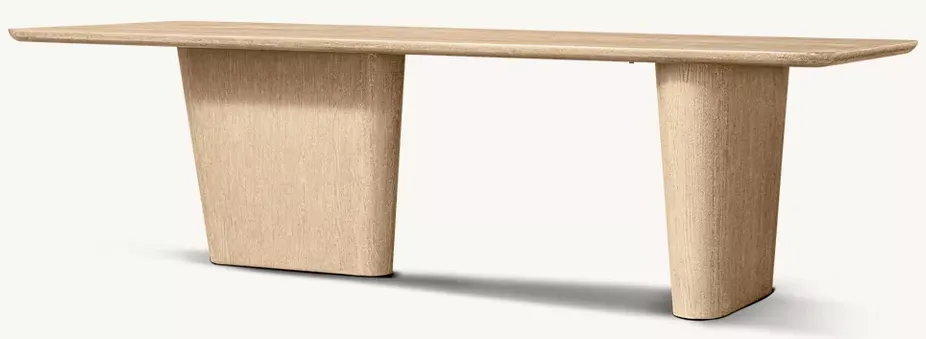 Table à manger Èze en bois massif, vue 4 sur 4