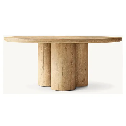 Table à manger Fécamp en chêne — tables à manger