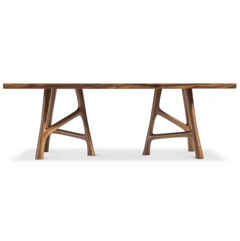 Table à manger Gordes en bois massif — tables à manger