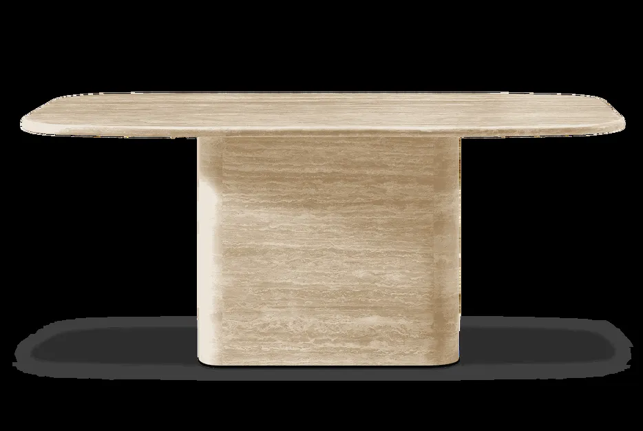 Table à manger Labeaume en marbre, vue 5 sur 6