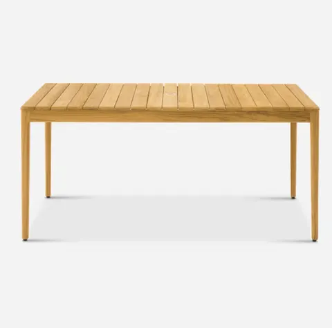 Table à manger Lagrasse en teck — tables à manger