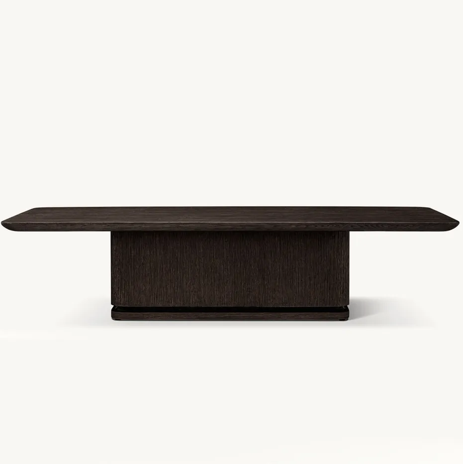 Table à manger Laguiole en bois massif, vue 3 sur 6