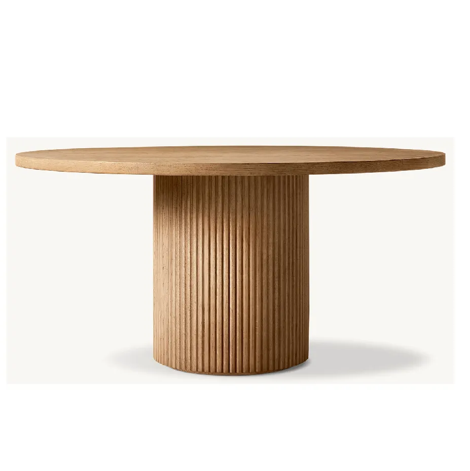Table à manger Loubressac en chêne, collection tables à manger ELWOOD HOME