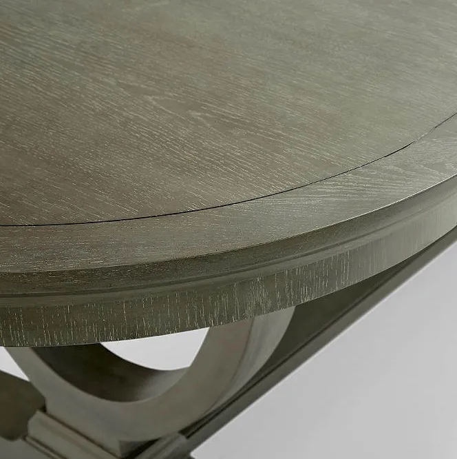 Table à manger Lucéram en bois massif, vue 3 sur 5