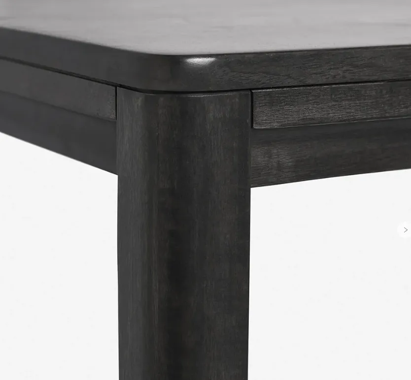 Table à manger Megève en bois massif, vue 6 sur 6