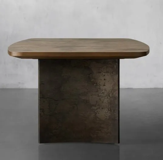 Table à manger Mende en bois massif, collection tables à manger ELWOOD HOME