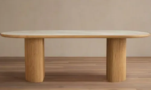 Table à manger Ménerbes en marbre, collection tables à manger ELWOOD HOME