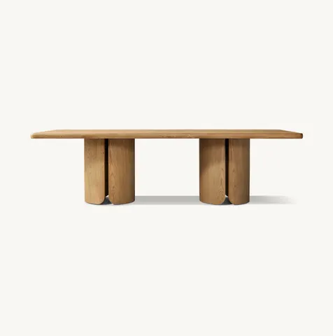 Table à manger Meursault en bois massif — tables à manger