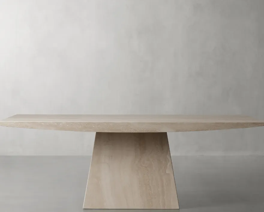 Table à manger Millau en marbre, collection tables à manger ELWOOD HOME