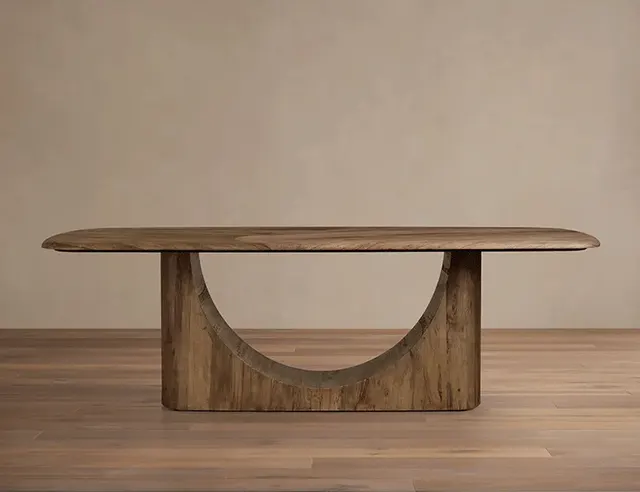Table à manger Nyons en bois massif — tables à manger