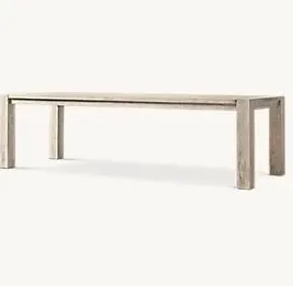 Table à manger Ornans en chêne, vue 5 sur 6