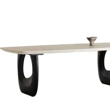Table à manger Orthez en chêne, vue 4 sur 4