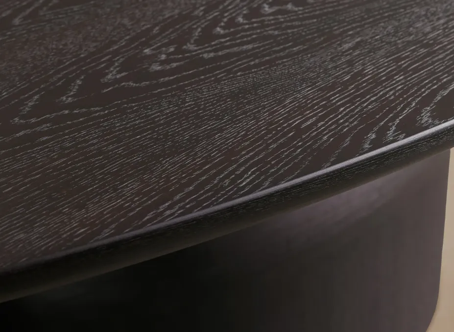 Table à manger ovale Lacoste scandinave, vue 4 sur 5