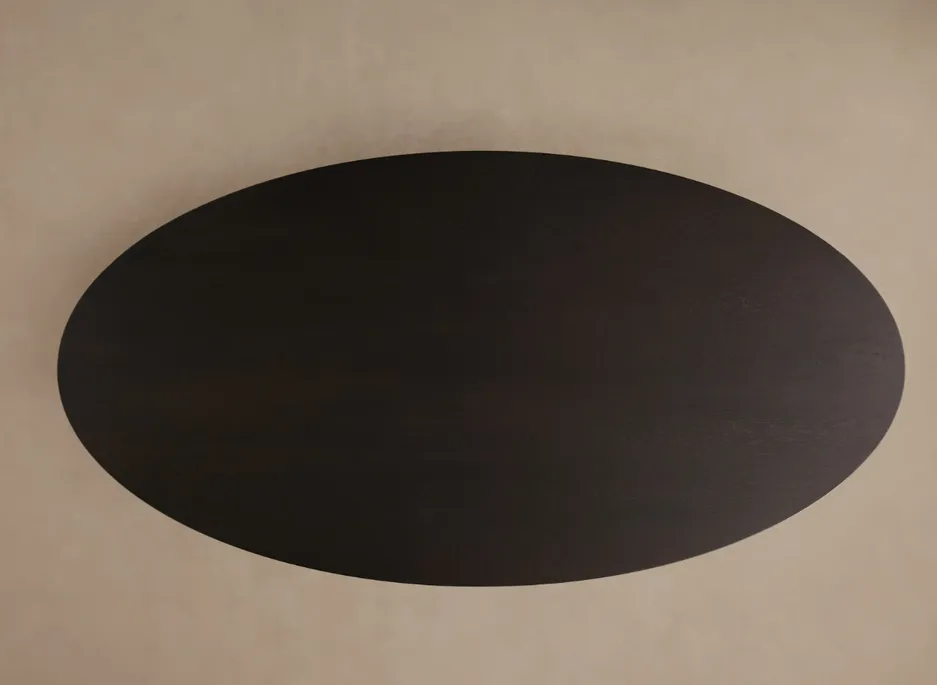Table à manger ovale Lacoste scandinave, vue 5 sur 5