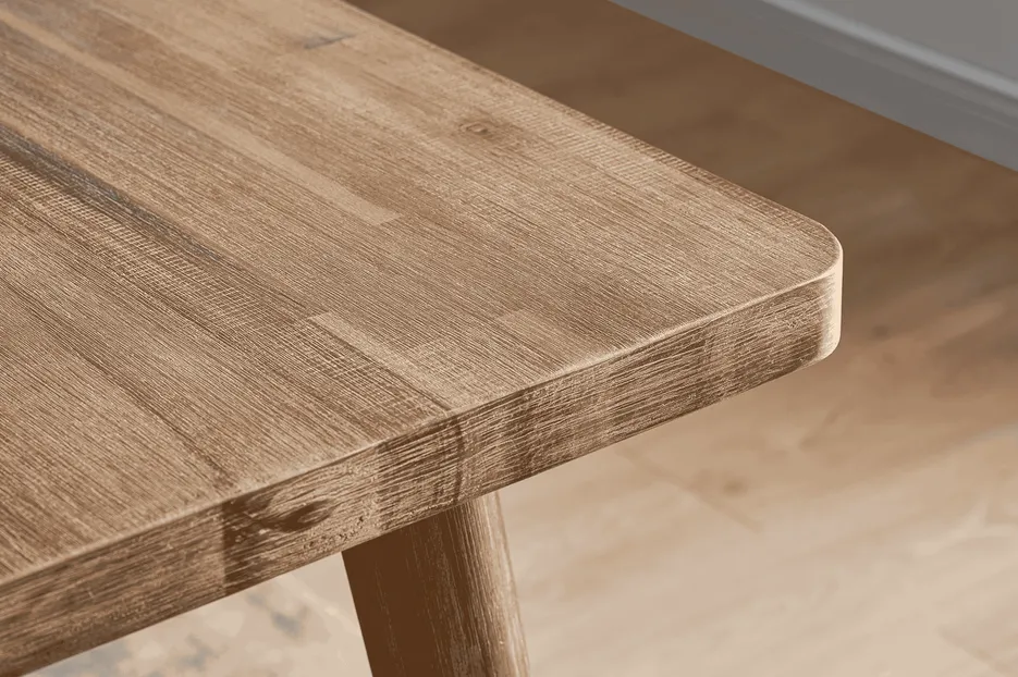 Table à manger Pézenas en bois massif, vue 6 sur 6