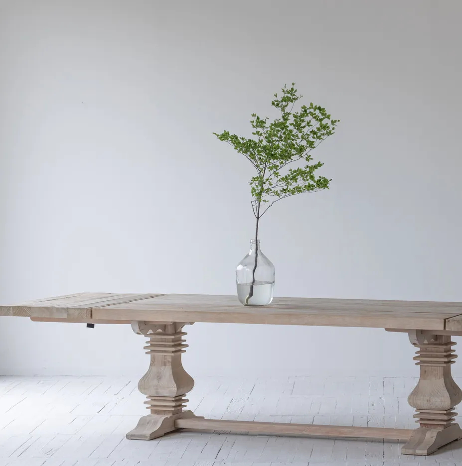 Table à manger Poligny en chêne, vue 2 sur 6