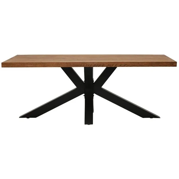 Table à manger Privas en chêne, vue 2 sur 6