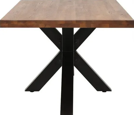 Table à manger Privas en chêne, vue 6 sur 6