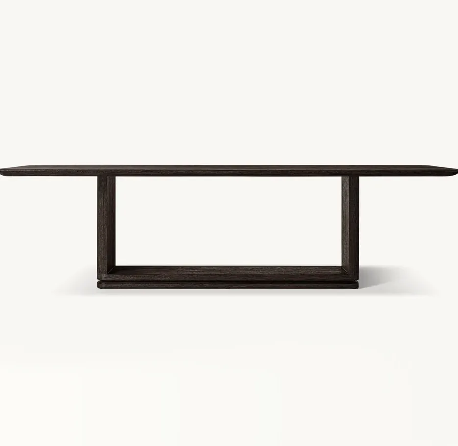 Table à manger Romans en bois massif, vue 3 sur 6